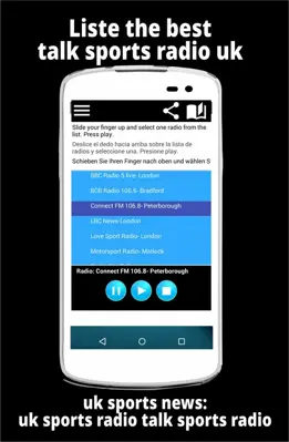 uk sports news uk sports radio talk sports radio android App screenshot 0