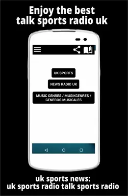 uk sports news uk sports radio talk sports radio android App screenshot 2